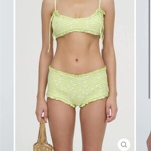 FOR LOVE AND LEMONS HENRY SWIM SHORT NWT!!!
